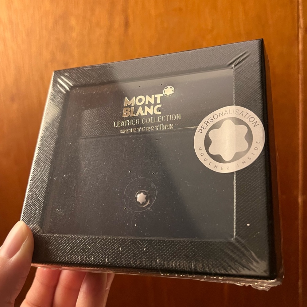 Mont Blanc Leather Wallet